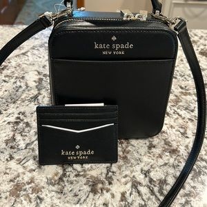 Kate Spade Vanity Crossbody with bonus card case